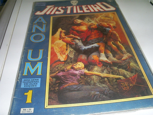 Revista Justiceiro Ano 1 Número 1-  Ano 1996 0