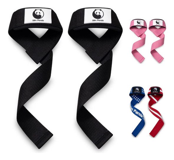 Slim Panda Lifting Straps, 24  Wrist Straps Con 4mm Neoprene 0