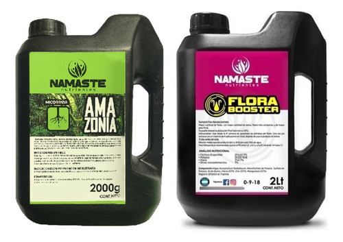 Namaste Nutrients Amazonia Roots 2kg Flora Booster 2lts 0