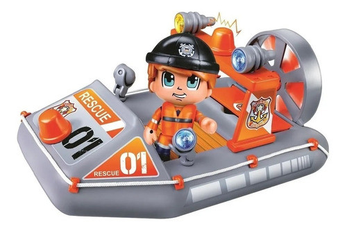 Pinypon Action Figura Lancha Rescate 15050 Casa Valente 1