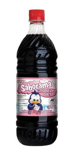 Groselha Diet Sem Adição De Açúcar 970ml C/ 4 Un - Saborama 1