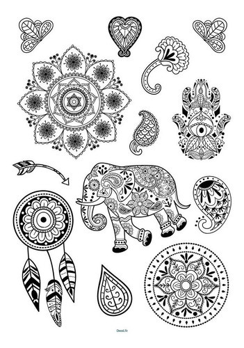 Wall Sticker  Autoadhesivo 16291 Mandala 50 X 70 Cm Soul 0