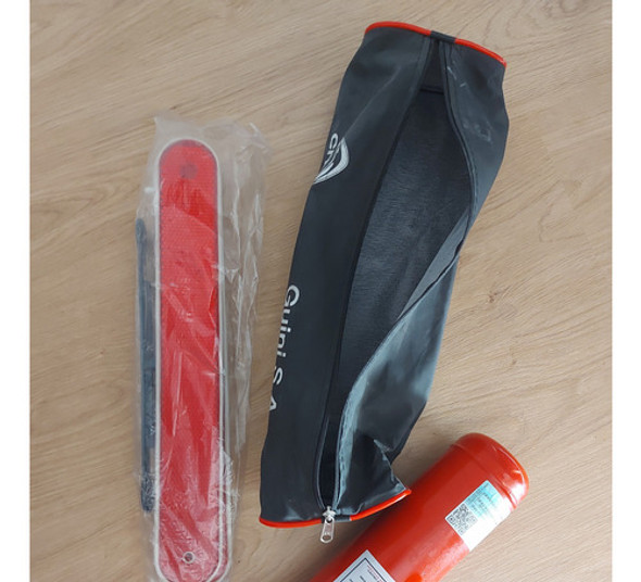 Kit Bolso Seguridad Para Auto Matafuego Y Balizas 0
