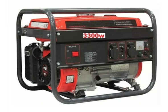 Generador A Nafta 3.1kw Gran Potencia Oferton Garantido !! 0