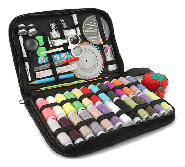 132 Pcs/set Costura Diy Conjunto Caixa Multi-funções Linha 0