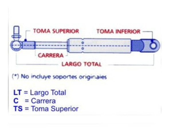 Amortiguador Puerta Renault Duster 0