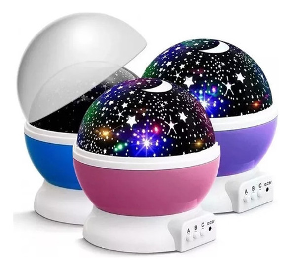 Lamparas Velador Proyector Estrella Niños Luz Galaxia Led 0