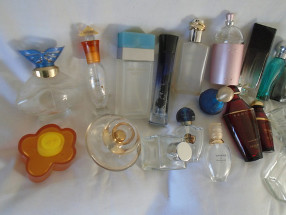 Lote 20 Frascos De Perfume Vacíos Importados - De Colección 1