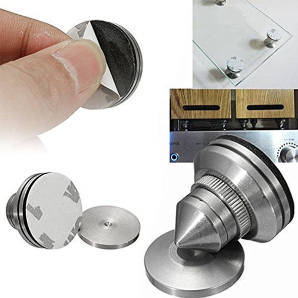 Fber 4 Sets Altavoz De Acero Inoxidable Spike A Prueba De Go 1