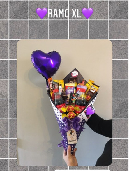 Ramo De Golosinas,regalos Originales, Cumpleaños,aniversario 0