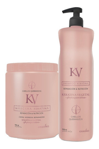 Shampoo Y Mascara Keratina Ossono Grande X1400 Ml Y 1 Kilo 0