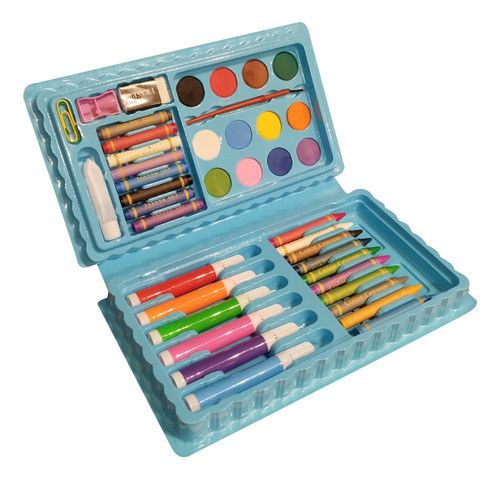 Valija De Arte Set Dinosaurio 42 Piezas Para Pintar Niños 0