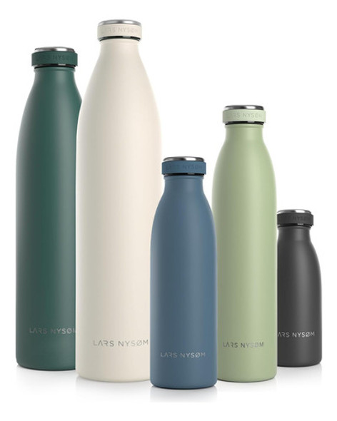 Botella Agua Líquidos Acero Inoxidable 500ml Mantiene Frio. 0