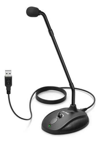 Fifine K052 Microfono Condenser Usb Cuello De Ganso Base Pc 0