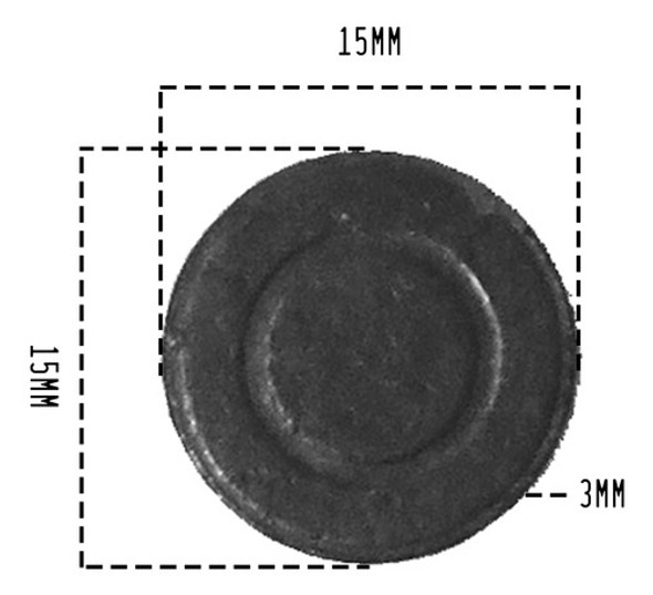 Imã Para Artesanato Tamanhos 15mm E 20mm Redondos 150un Cada 1