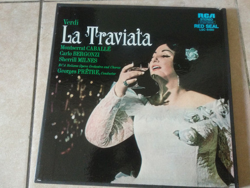 Verdi - La Traviata Caballe Bergonzi - Lpx3 / Kktus 0