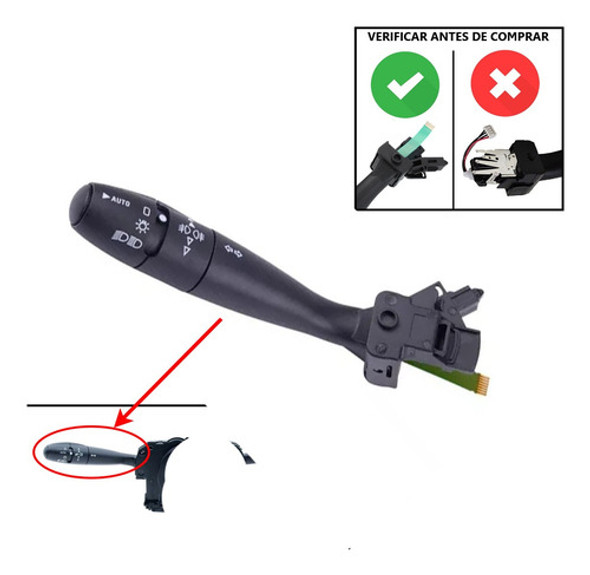 Llave De Luces Peugeot 206 207 307 Citroen C3 C4 Automatic C 1