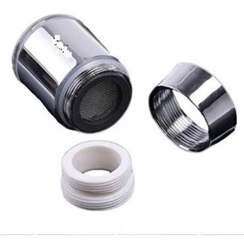 Filtro Con Luz Led Para Griferia Sensor De Temperatura 1