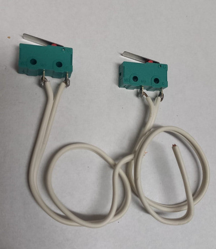 Par Microswitch Motor Porton Corredizo Brumec Corte Palanca 0