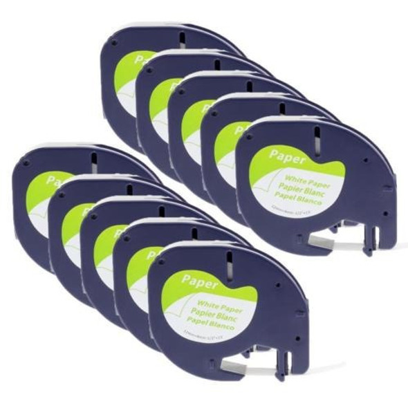 Letratag 91330 91200 Compatible Dymo Papel Blanco Etiqueta C 0