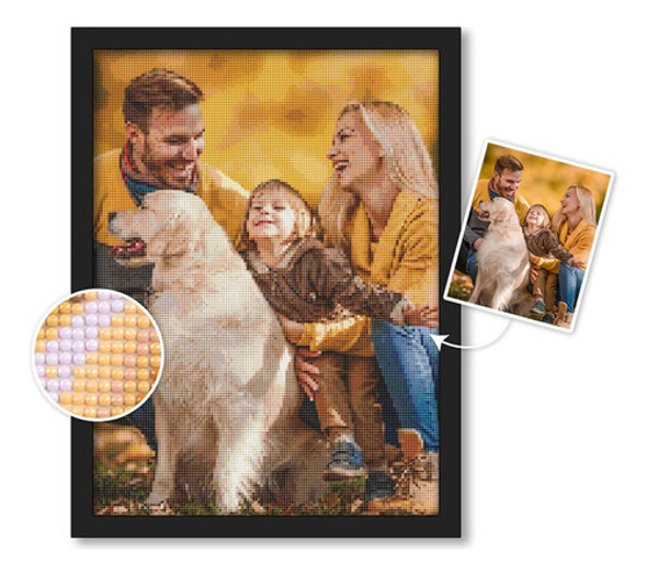 Pintura Diamante Personalizada 5d 40x60 Cm 0