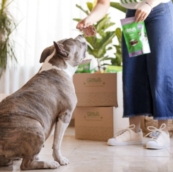 Snack Saludable Para Perros Growis Chip Laminas De Carne 1