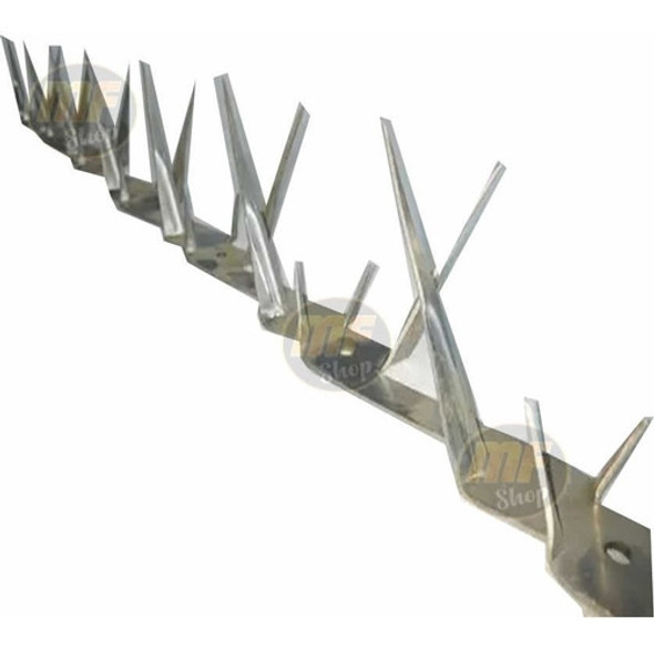 Pinchos Puas De Seguridad Para Muro En Acero Inoxidable 1mt 1
