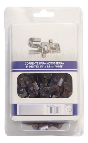 Corrente Para Motosserra Toyama Tcs53 Tcs58 Loop 34 Dentes 0