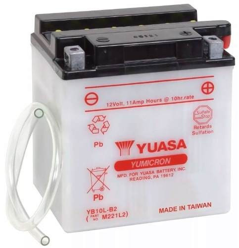 Bateria Motos Yuasa Yb10l-b2 12v 11ah - Sti Motos 0