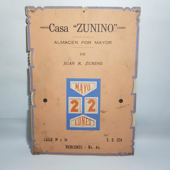 Antiguo Almanaque Almacén Pulpería Mercedes Mag 60836 0