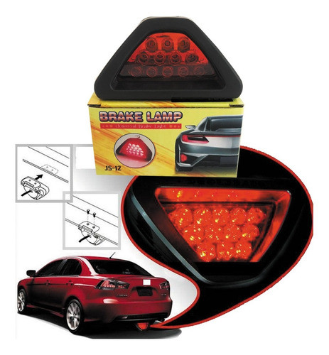 Luz Led De Freno Para Paragolpe Universal, Auto Camioneta 0