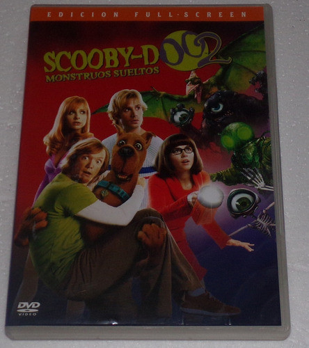 Scooby Doo 2 Monstruos Sueltos Dvd Excelente / Kktus 0