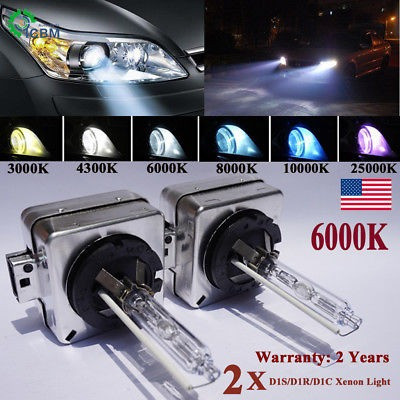 Nuevo 2 X Hid D1s Oem Xenon 6000k Luz De Cruce Reemplazo Luz 1