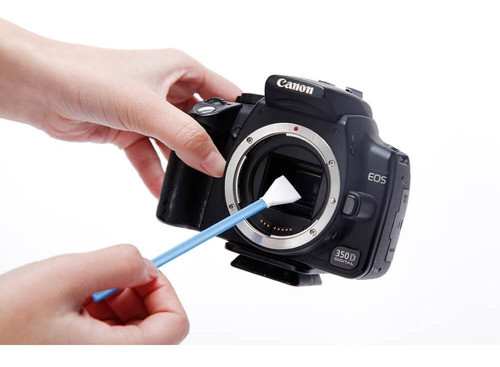 Kit 4 Cotonetes Limpeza Sensor Lente Câmera Aps-c 16mm Seco 1