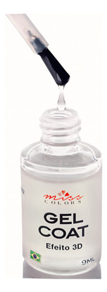 Dupla Dinâmica Gel Coat  + Secante 2x Rápido 9ml Miss Colors 1