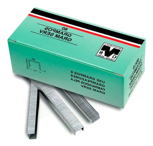 Grampo Grampeador Gramserv 106/ 8mm 255gr 13 1