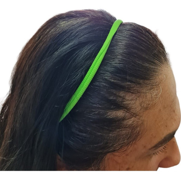 Tiara Elástica Macia De Cabelo Colorida Neon- 8un 1