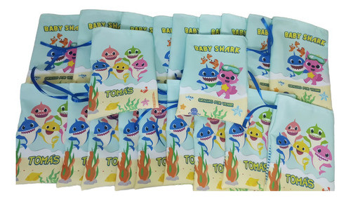 10 Bolsitas Golosineras Tela Personalizadas Souvenir Cumples 0