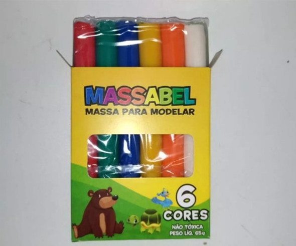 15 Caixas De Massinhas + 15 Caixas De Giz + 30 Moldes 1