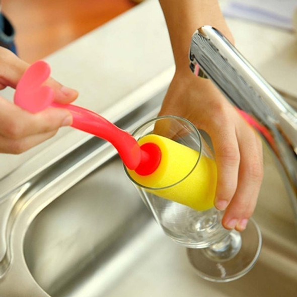 Esponja Cocina Para Vasos Mamadera Hombrecito Diseño 1