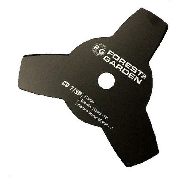 Cuchilla Repuesto 3 Puntas Para Desmalezadora 10'' 250mm 0