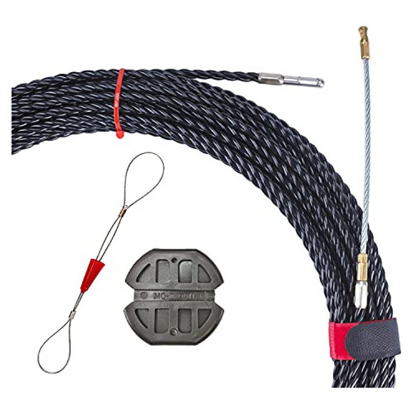 Extractor De Alambre Ninja Fish Tape De 50 Pies A Través De 1