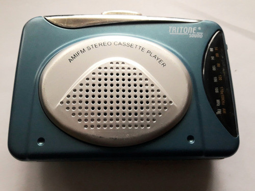 Walkman Tritone Am/fm Cassette Funcionando Perfectanente 0