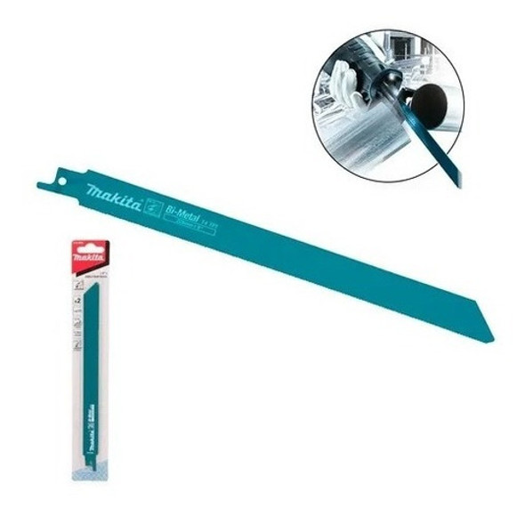 Lamina Serra Sabre Para Metal Com 2 Peças D 51655 Makita 0