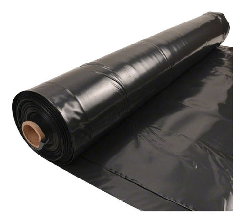 Nylon Agrario Polietileno Negro 200micrones 4mt Ancho X 10mt 0