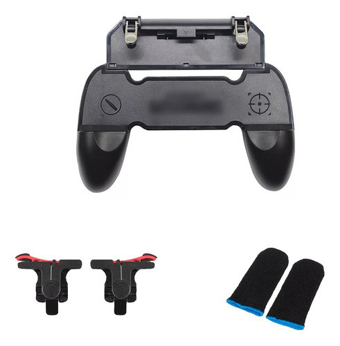Combo Soporte Tipo Joystick + Dedo Gamer + Gatillos Celular 0
