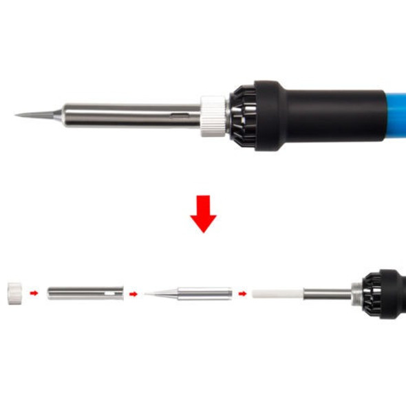 Pistola De Temperatura Ajustable Eléctrico 110v Soldadura So 1