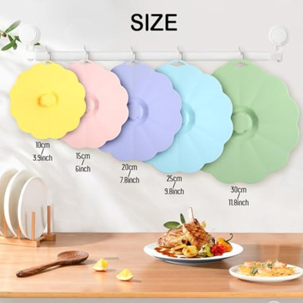 Geeric Juego De 5 Tapas De Silicona, Cubierta De 1