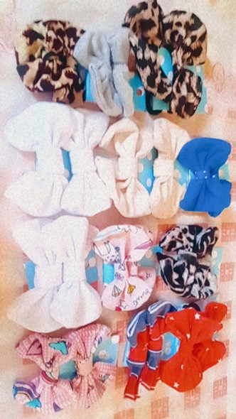 12 Pares Colitas Moño 1