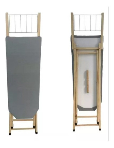 Kit 2 Mesa De Passar Ultra Resistente C/ Porta Ferro Flex 0